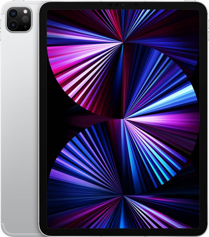 картинка Apple iPad Pro (2021) 11" Wi-Fi + Cellular 2 ТБ, серебристый от маркетплейса TEMA.shop