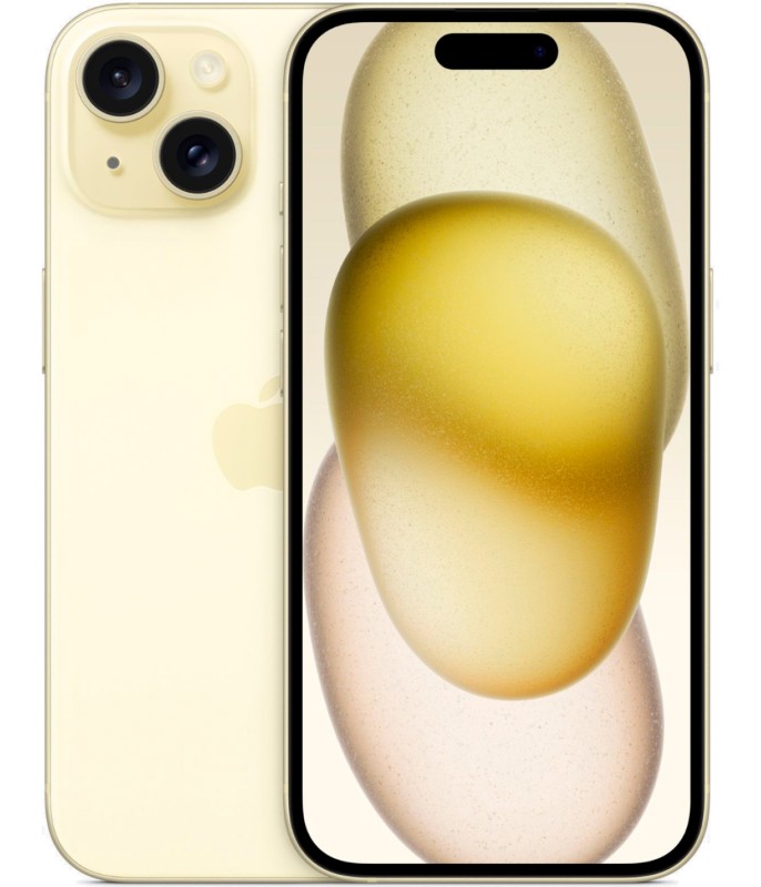 картинка Apple iPhone 15 SIM 128 ГБ, желтый от маркетплейса TEMA.shop