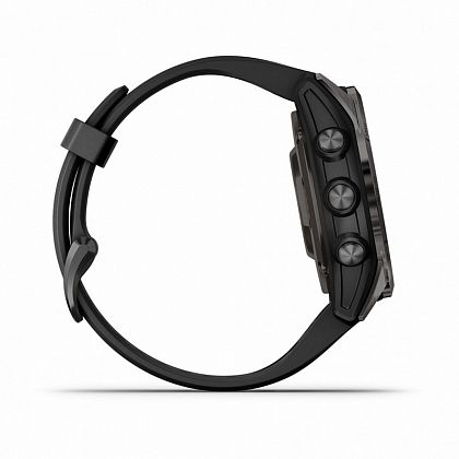 картинка Garmin Epix Pro (Gen 2) Sapphire, 42 мм, цвет корпуса угольно-серый, ремешок черного цвета от маркетплейса TEMA.shop 5