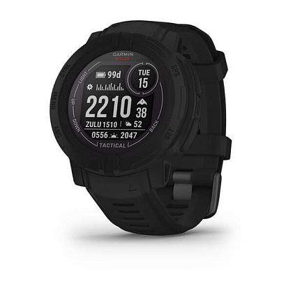 картинка Garmin Instinct 2 Solar Tactical Edition, 45 мм, цвет корпуса черный от маркетплейса TEMA.shop 1