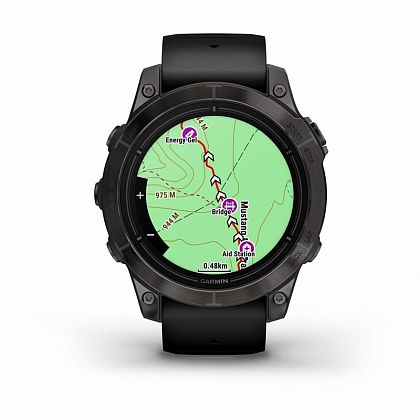 картинка Garmin Epix Pro (Gen 2) Sapphire, 47 мм, цвет корпуса угольно-серый, ремешок черный силикон от маркетплейса TEMA.shop 5