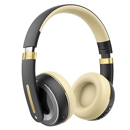 картинка Hoco W34 Free Music 40H, черный от маркетплейса TEMA.shop 1