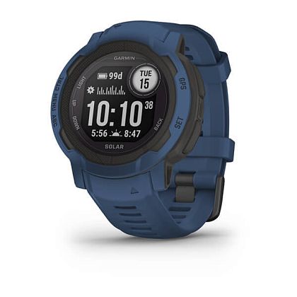 картинка Garmin Instinct 2 Solar, 45 мм, цвет корпуса синий от маркетплейса TEMA.shop 1