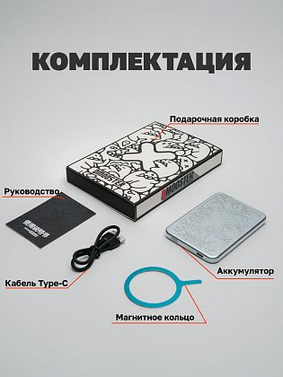 картинка Внешний аккумулятор MagSafe D50, черный от маркетплейса TEMA.shop 4