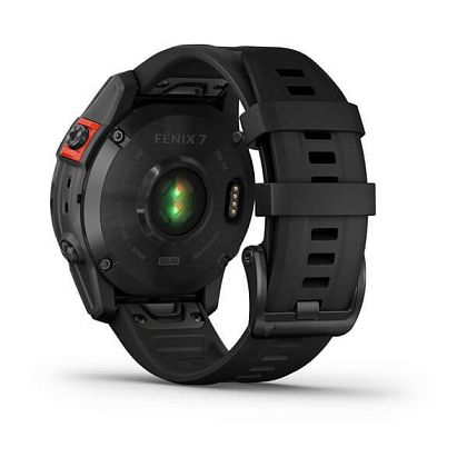 картинка Garmin Fenix 7 Solar, 47 мм, цвет корпуса серый с черным ремешком от маркетплейса TEMA.shop 6