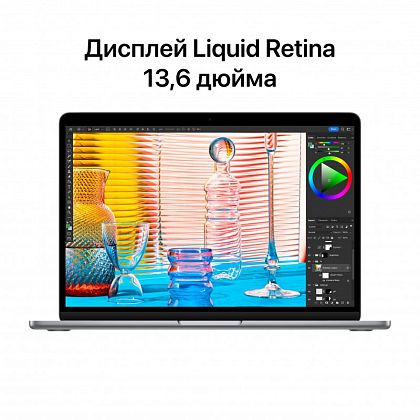 картинка Apple MacBook Air 13,6" (M2, 2022) 16 ГБ RAM, 1 ТБ SSD, серый космос от маркетплейса TEMA.shop 3