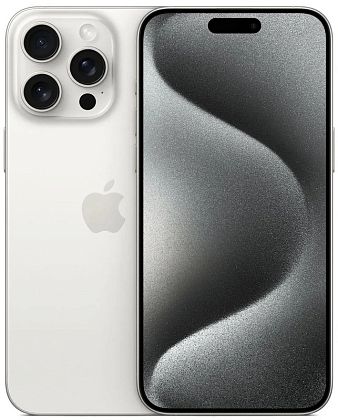 картинка Apple iPhone 15 Pro Max SIM 2 ТБ, титановый белый от маркетплейса TEMA.shop 1