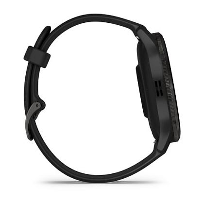картинка Garmin Venu 3, 45 мм, корпус и ремешок черного цвета, безель серого цвета от маркетплейса TEMA.shop 4