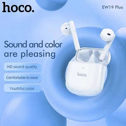 картинка Hoco EW19 Plus Delighted True Wireless BT5.3 Headset, белый от маркетплейса TEMA.shop 4