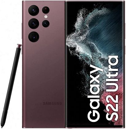 картинка Samsung Galaxy S22 Ultra 128 ГБ, бургуди от маркетплейса TEMA.shop 1