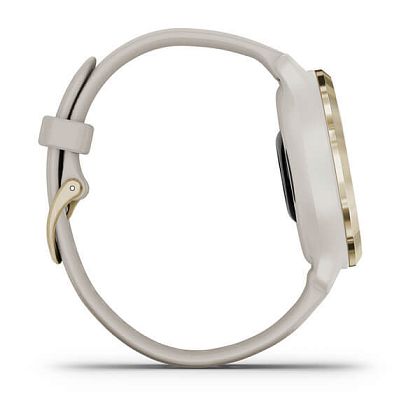 картинка Garmin Venu 2S, 40.4 мм, цвет корпуса и ремешок песочного цвета, золотистый безель от маркетплейса TEMA.shop 2