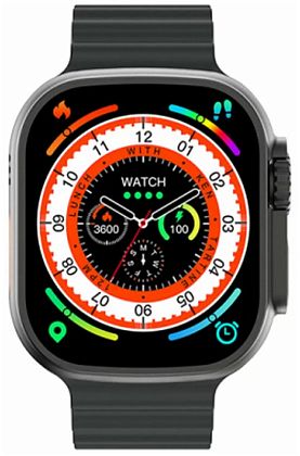 картинка Wiwu Smart Watch SW01 Ultra, 44 мм, цвет корпуса черный от маркетплейса TEMA.shop 2