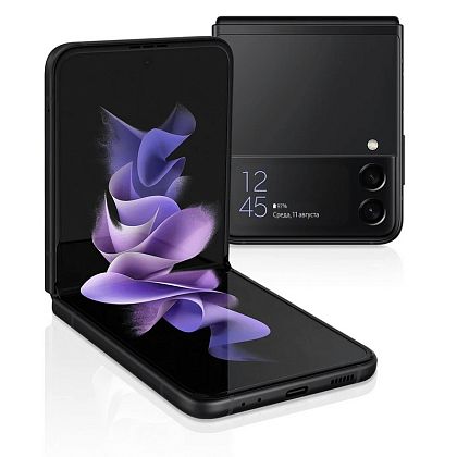 картинка Складной смартфон Samsung Galaxy Z Flip 3 128 ГБ, черный от маркетплейса TEMA.shop 1