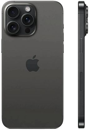картинка Apple iPhone 15 Pro Max SIM 2 ТБ, титановый чёрный от маркетплейса TEMA.shop 2