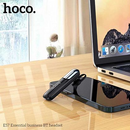 картинка Hoco E57 Essential Business BT Headset, моногарнитура, черный от маркетплейса TEMA.shop 4