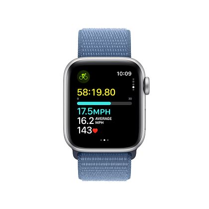 картинка Apple Watch SE 2023, 40 мм, цвет корпуса серебристый, ремешок серебристого цвета от маркетплейса TEMA.shop 7