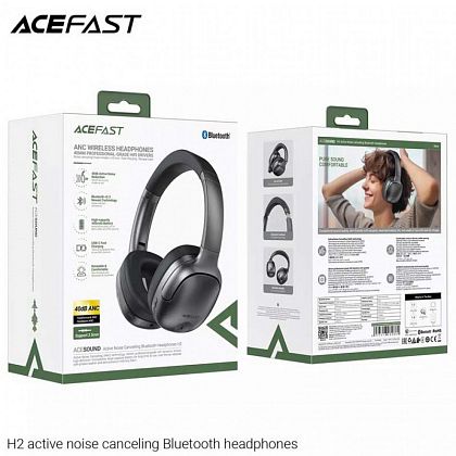 картинка AceFast AceSound H2 ANC Bluetooth Headphones, черный от маркетплейса TEMA.shop 2