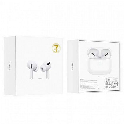 картинка Hoco EW42 True Wireless BT5.3 Headset, 7h, белый от маркетплейса TEMA.shop 6