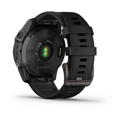 картинка Garmin Fenix 7 Sapphire Solar, 47 мм, цвет корпуса черный с черным ремешком от маркетплейса TEMA.shop 6