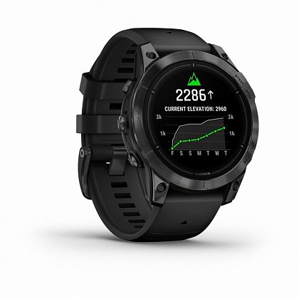 картинка Garmin Epix Pro (Gen 2) Standard, 47 мм, цвет корпуса серый, ремешок черного цвета от маркетплейса TEMA.shop 3