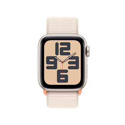 картинка Apple Watch SE 2023, 40 мм, цвет корпуса сияющая звезда, ремешок цвета сияющая звезда от маркетплейса TEMA.shop 2