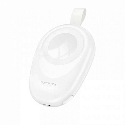 картинка Borofone BJ45 iWatch Emergency Power Bank, 1400mAh, для iWatch 1-9, белый от маркетплейса TEMA.shop 1