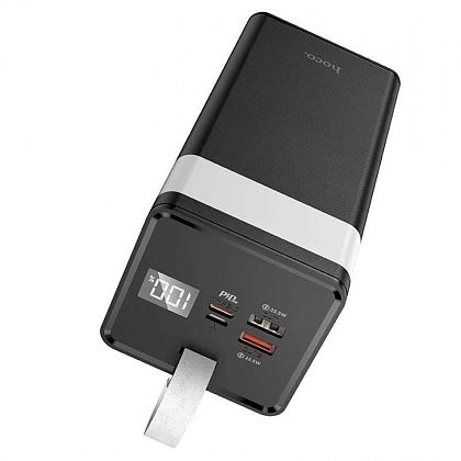 картинка Hoco J86A 50000mAh PowerMaster Power Bank, 2xU+C, QC+PD, SCP 22.5W, LED, черный от маркетплейса TEMA.shop 2