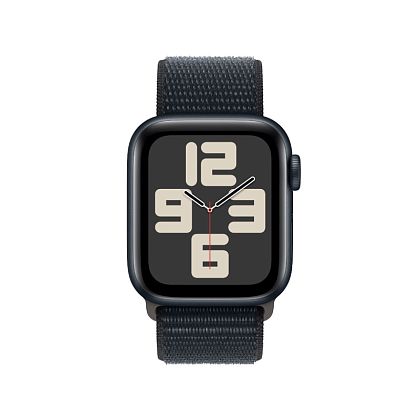 картинка Apple Watch SE 2023, 40 мм, цвет корпуса темная ночь, ремешок цвета темная ночь от маркетплейса TEMA.shop 2