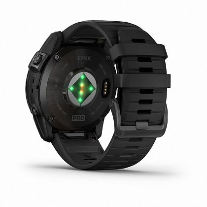 картинка Garmin Epix Pro (Gen 2), Standard, 51 мм, цвет корпуса серый, ремешок черного цвета от маркетплейса TEMA.shop 6