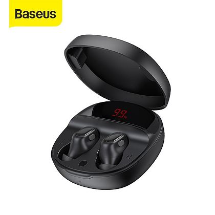 картинка Baseus Encok WM01 PLUS True Wireless Earphones, черный от маркетплейса TEMA.shop 1