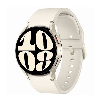 картинка Samsung Watch 6, 40 мм, цвет корпуса белое золото от маркетплейса TEMA.shop 1