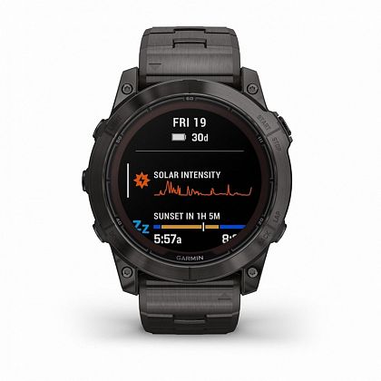 картинка Garmin Fenix 7X Pro Sapphire Solar, 51 мм, цвет корпуса угольно-серый, браслет от маркетплейса TEMA.shop 2