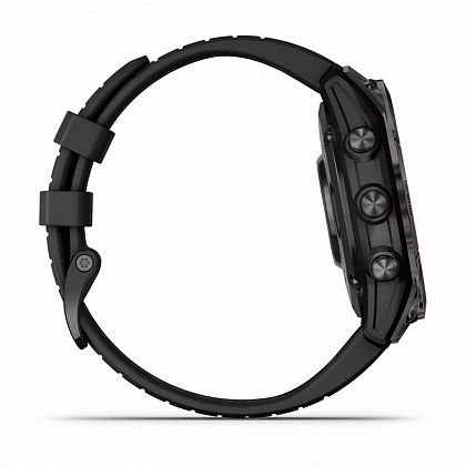 картинка Garmin Epix Pro (Gen 2) Sapphire, 47 мм, цвет корпуса угольно-серый, ремешок черный силикон от маркетплейса TEMA.shop 6