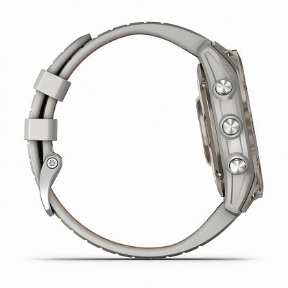 картинка Garmin Fenix 7 Pro Sapphire Solar, 47 мм, цвет корпуса серый с серо-оранжевым ремешком от маркетплейса TEMA.shop 3