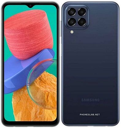 картинка Samsung Galaxy M33 128 ГБ, синий от маркетплейса TEMA.shop 1