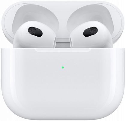 картинка Наушники Apple AirPods 2022, 3-го поколения, белые от маркетплейса TEMA.shop 3
