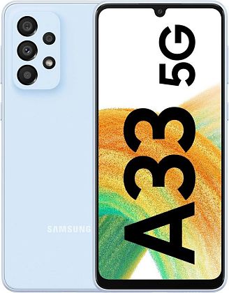 картинка Samsung Galaxy A33 5G 128 ГБ, небесно голубой от маркетплейса TEMA.shop 1