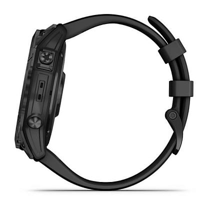 картинка Garmin Fenix 7X Sapphire Solar, 51 мм, цвет корпуса черный, ремешок черного цвета от маркетплейса TEMA.shop 7