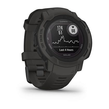 картинка Garmin Instinct 2 Solar, 45 мм, цвет корпуса черный от маркетплейса TEMA.shop 2