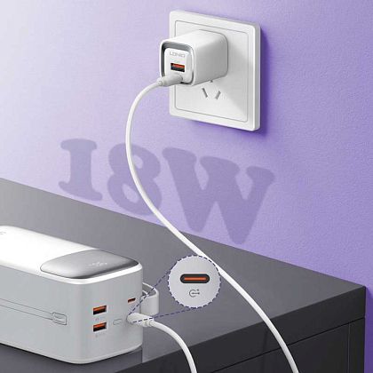 картинка LDNIO PQ50 Power Bank 50000 mAh, PD20W + QC 22.5W, with C&L cable, белый от маркетплейса TEMA.shop 5
