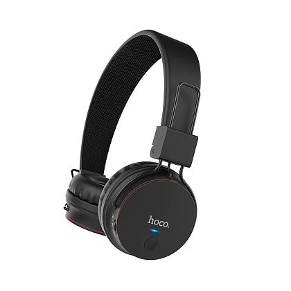 картинка Hoco CAT EAR W27 Cheerful Wireless Headphones, черный от маркетплейса TEMA.shop 1
