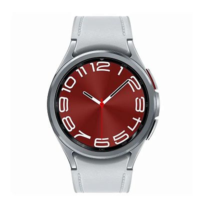 картинка Samsung Watch 6 Classic LTE, 43 мм, цвет корпуса серебристый от маркетплейса TEMA.shop 2