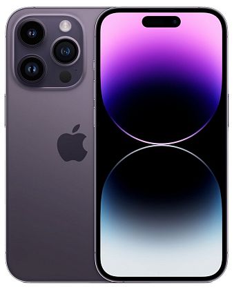 картинка Apple iPhone 14 Pro SIM 256 ГБ, темно-фиолетовый от маркетплейса TEMA.shop 1