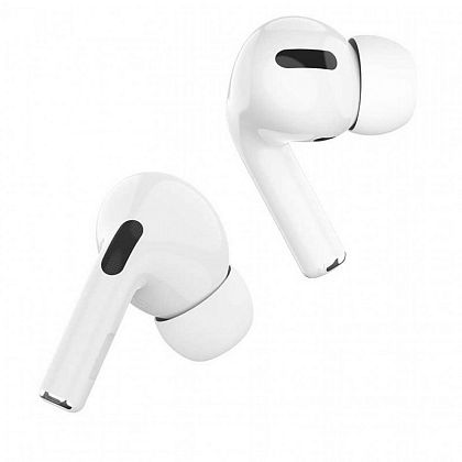 картинка Hoco EW05 Plus Active Noise Cancelling True Wireless BT Headset 3.5h Qi support, белый от маркетплейса TEMA.shop 3