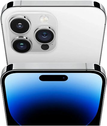 картинка Apple iPhone 14 Pro SIM 256 ГБ, серебристый от маркетплейса TEMA.shop 5