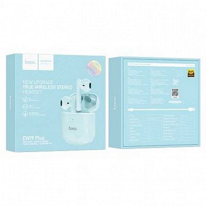 картинка Hoco EW19 Plus Delighted True Wireless BT5.3 Headset, голубой от маркетплейса TEMA.shop 2