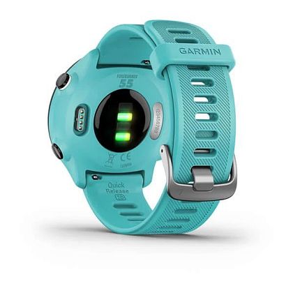 картинка Garmin Forerunner 55, 42 мм, цвет корпуса аква от маркетплейса TEMA.shop 4