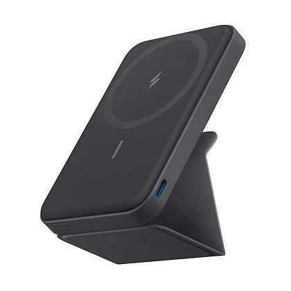 картинка Anker MagGo Power Bank 5000mAh, 7.5W, Stand, (A1614), черный от маркетплейса TEMA.shop 1