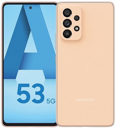 картинка Samsung Galaxy A53 5G 128 ГБ, оранжевый от маркетплейса TEMA.shop 1