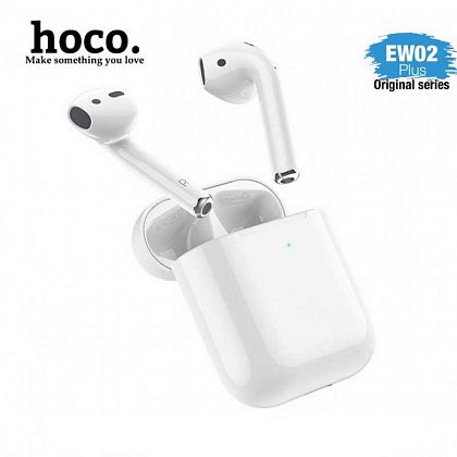 картинка Hoco EW02 Plus Original Series True Wireless BT5.1 Headset, белый от маркетплейса TEMA.shop 1